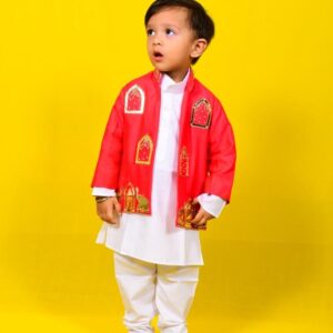 Royal Red (Open Achkan)