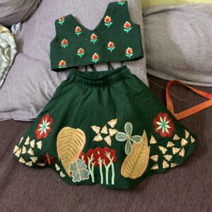 Green Lehenga